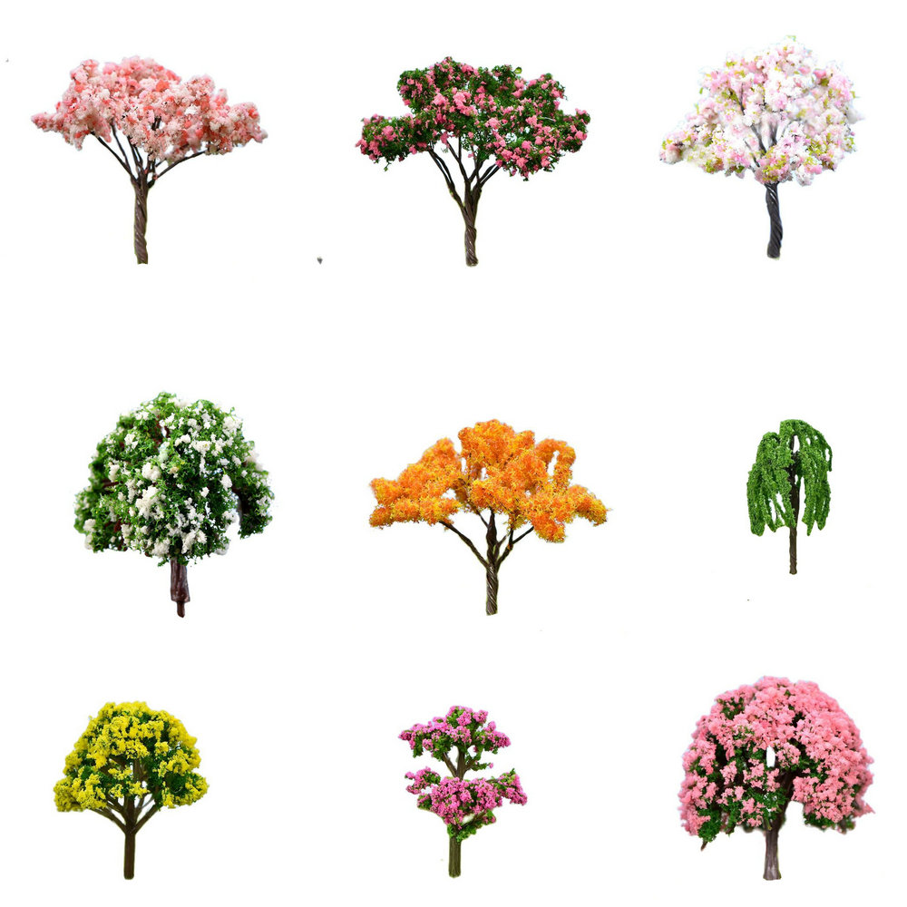Resin Art Tree - 1/5 ชิ้น/เซ็ต Mini Tree Fairy Garden