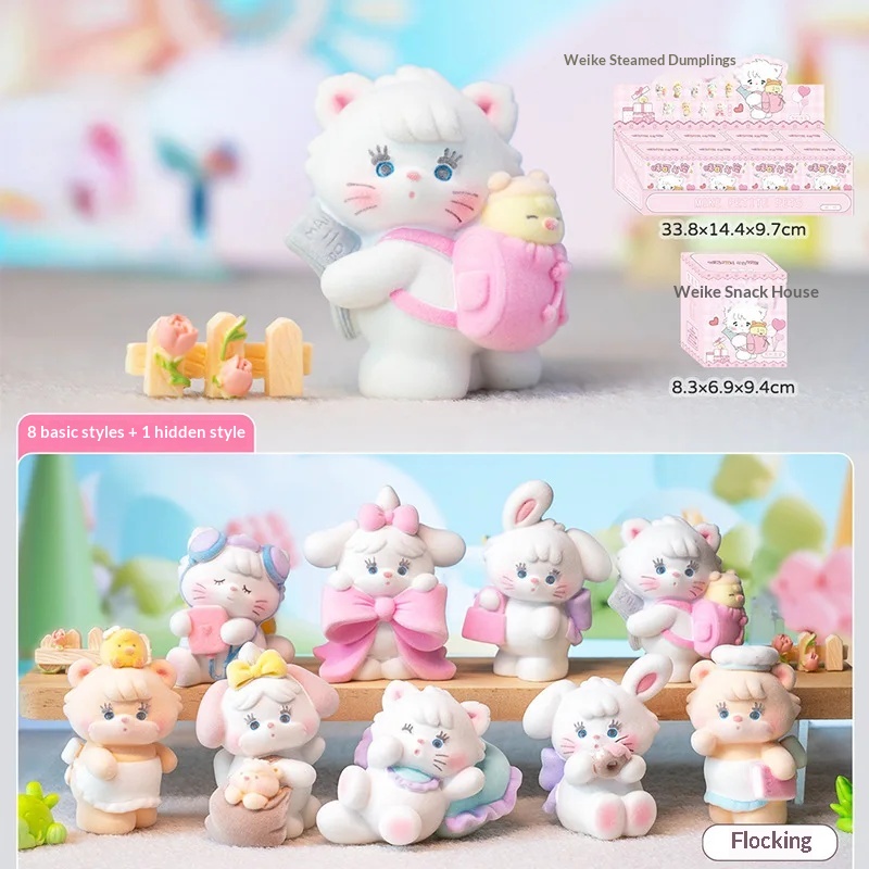 Resin Art Case - กล่องสุ่มของเล่น MIKKO Petite Pet 8 ชิ้น/ชุด