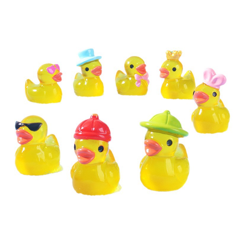 เป็ดเรืองแสงสีเหลืองขนาดเล็ก ข - Resin Art Light บทวิจารณ์และราคา