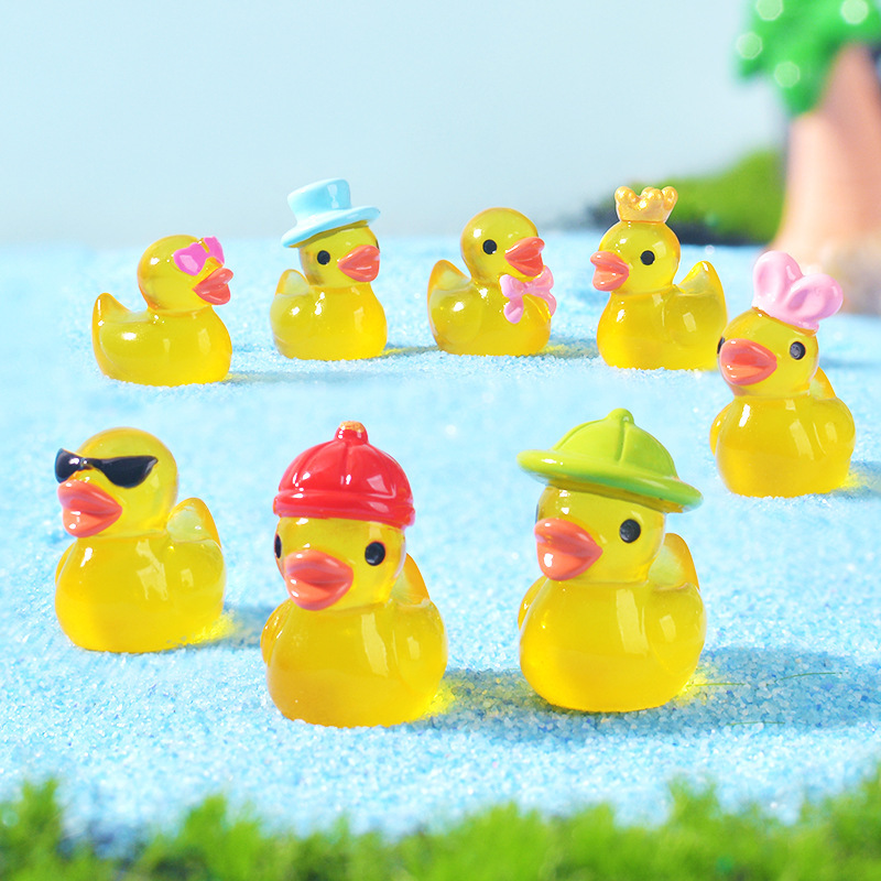 เป็ดเรืองแสงสีเหลืองขนาดเล็ก ข - Resin Art Light บทวิจารณ์และราคา