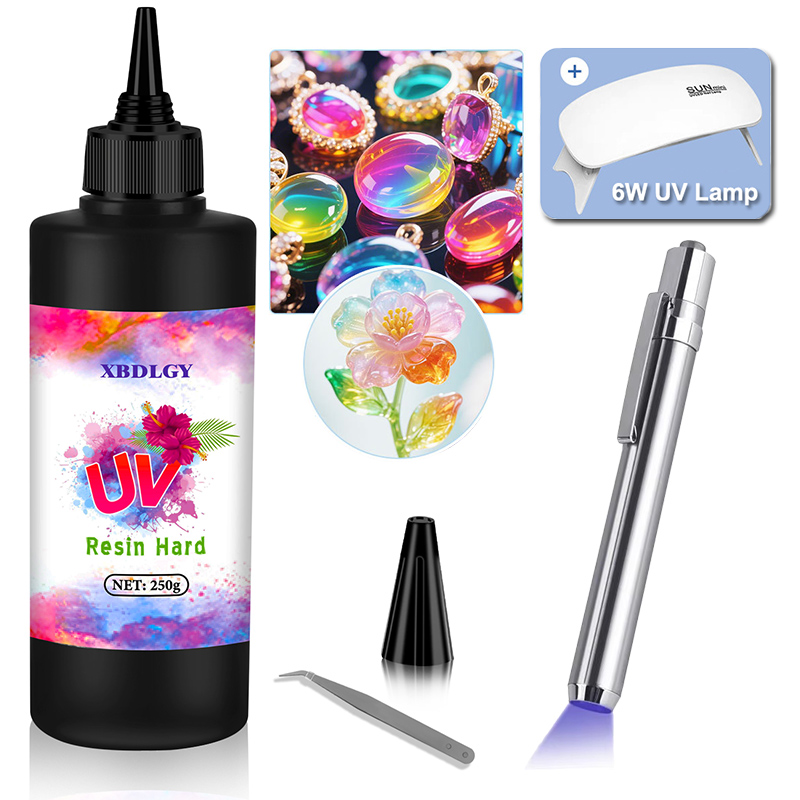 กาวเรซิ่น UV แข็ง 200 กรัม/250 - Resin Art Light บทวิจารณ์และราคา