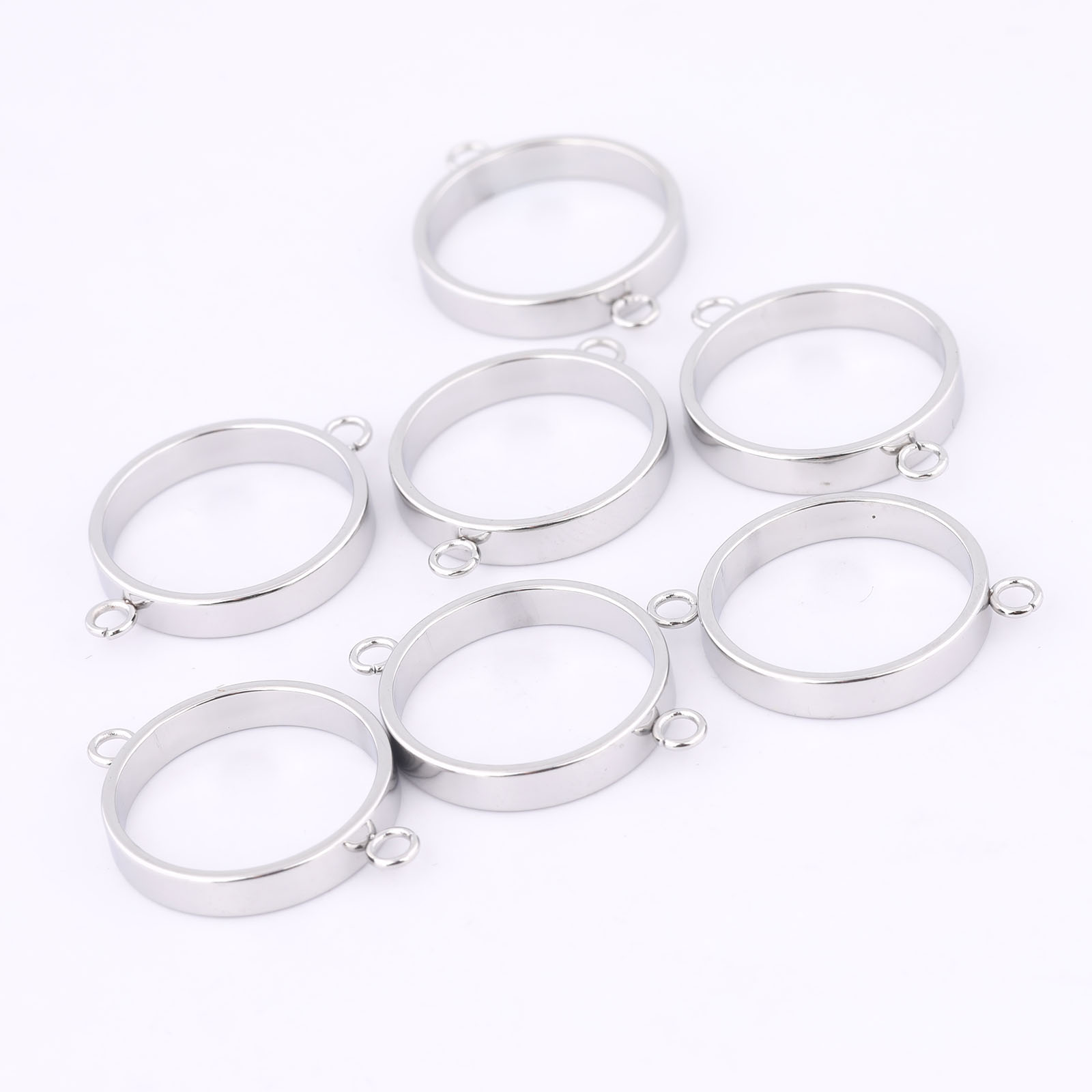 10pcs สแตนเลสสตีล 14 มม.เปิด B - Resin Art Handmade บทวิจารณ์และราคา