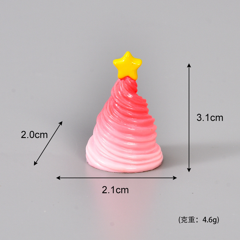 6 ชิ้น อุปกรณ์ตกแต่งต้นคริสต์ม - Resin Art Tree บทวิจารณ์และราคา