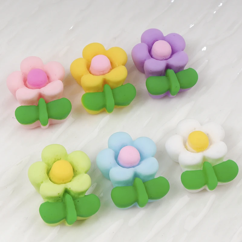 20/100 ชิ้น Mini ดอกไม้ DIY เร - Resin Art Earrings Material บทวิจารณ์และราคา