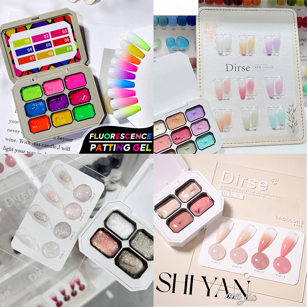 เจลทาเล็บเนื้อนู้ดติดทนนาน 4/6 - Resin Art Glitter บทวิจารณ์และราคา