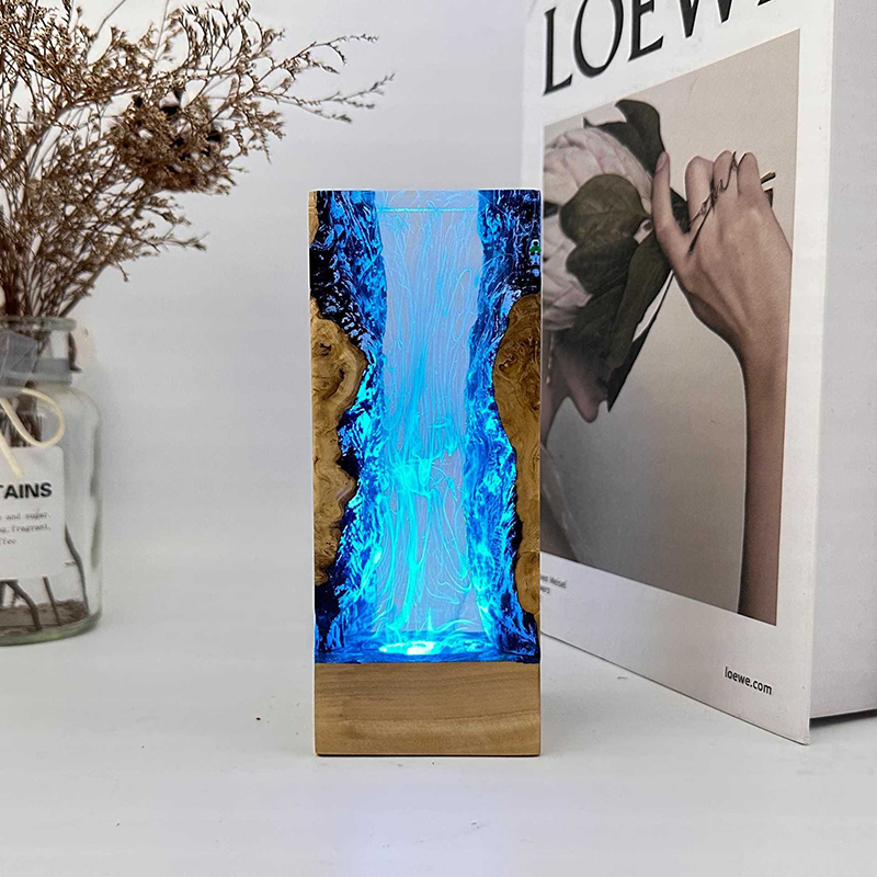 โคมไฟเรซิ่นรูปทรงสิ่งมีชีวิตใน - Resin Art Light บทวิจารณ์และราคา