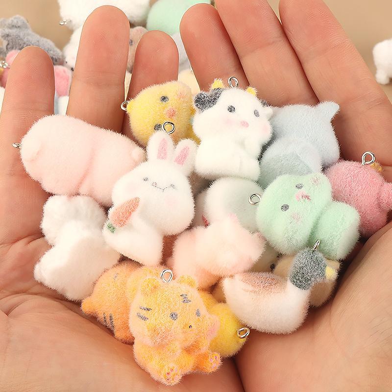 จี้เรซินการ์ตูน 3D แบบฟล็อกกิ้ - Resin Art Class บทวิจารณ์และราคา
