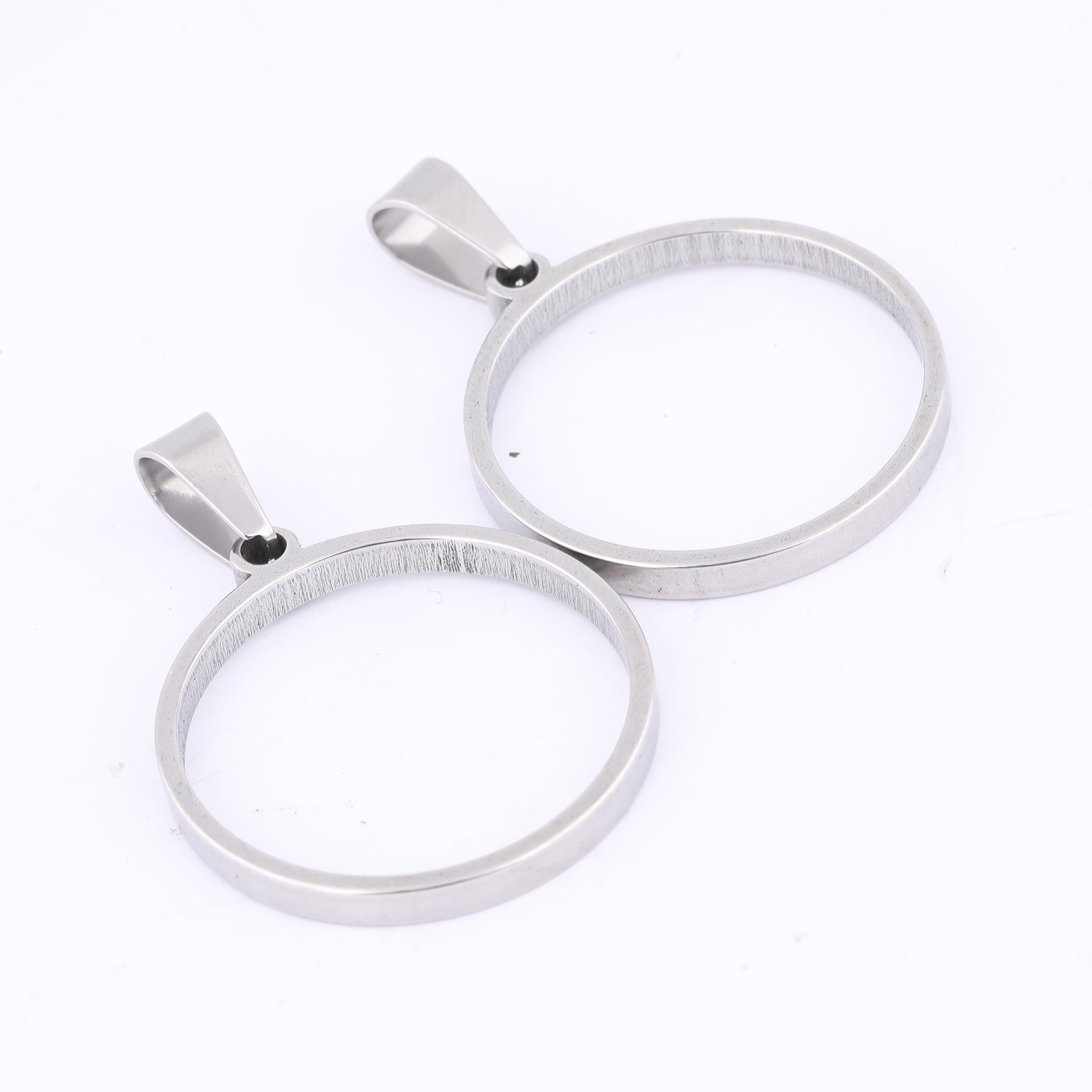 10pcs 25mm รอบเปิด BEZEL Charm - Resin Art Handmade บทวิจารณ์และราคา