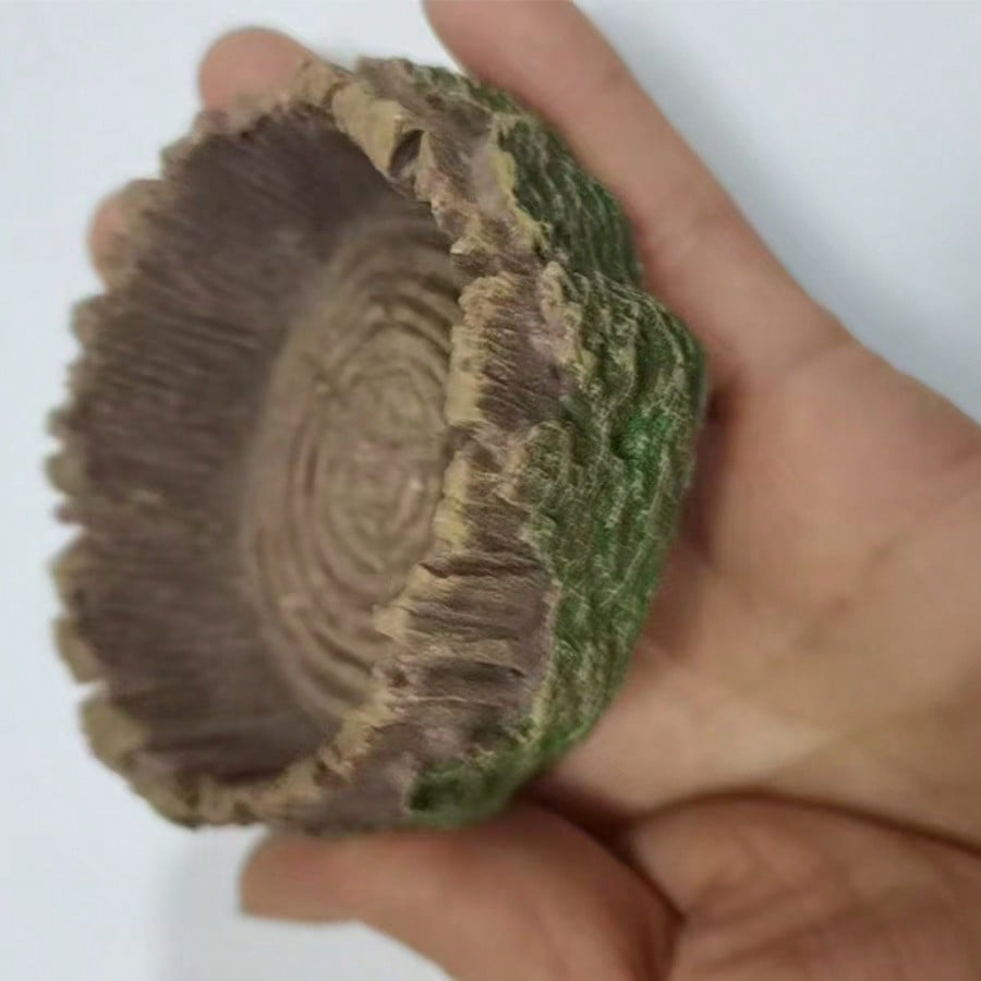 ชามใส่น้ำและอาหารสำหรับสัตว์เล - Resin Art Tree บทวิจารณ์และราคา