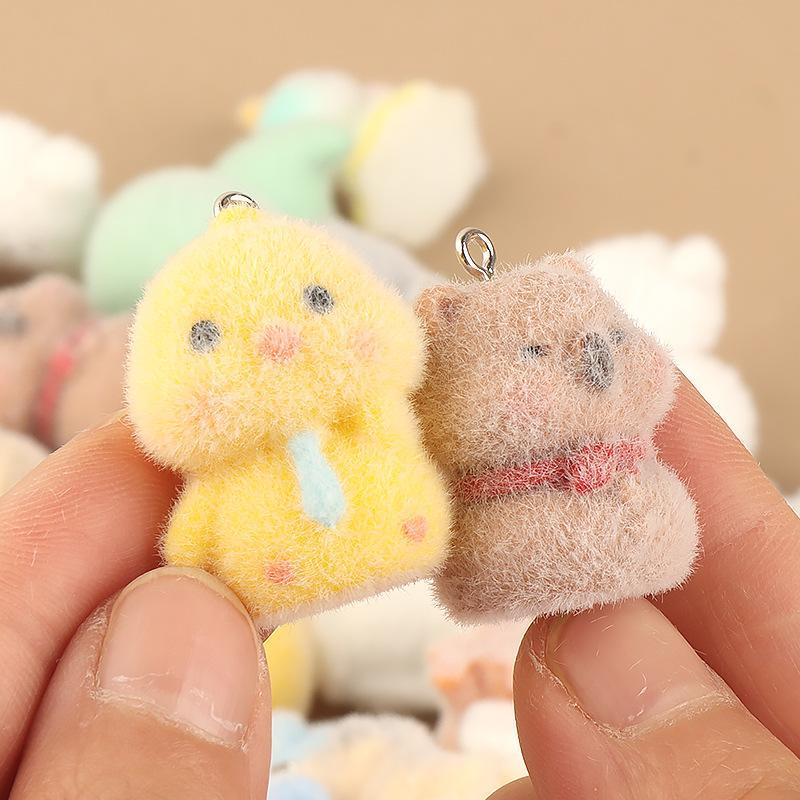 จี้เรซินการ์ตูน 3D แบบฟล็อกกิ้ - Resin Art Class บทวิจารณ์และราคา