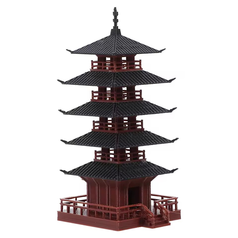 รูปปั้นเจดีย์ขนาดเล็ก โมเดลอาค - Resin Art Tree บทวิจารณ์และราคา
