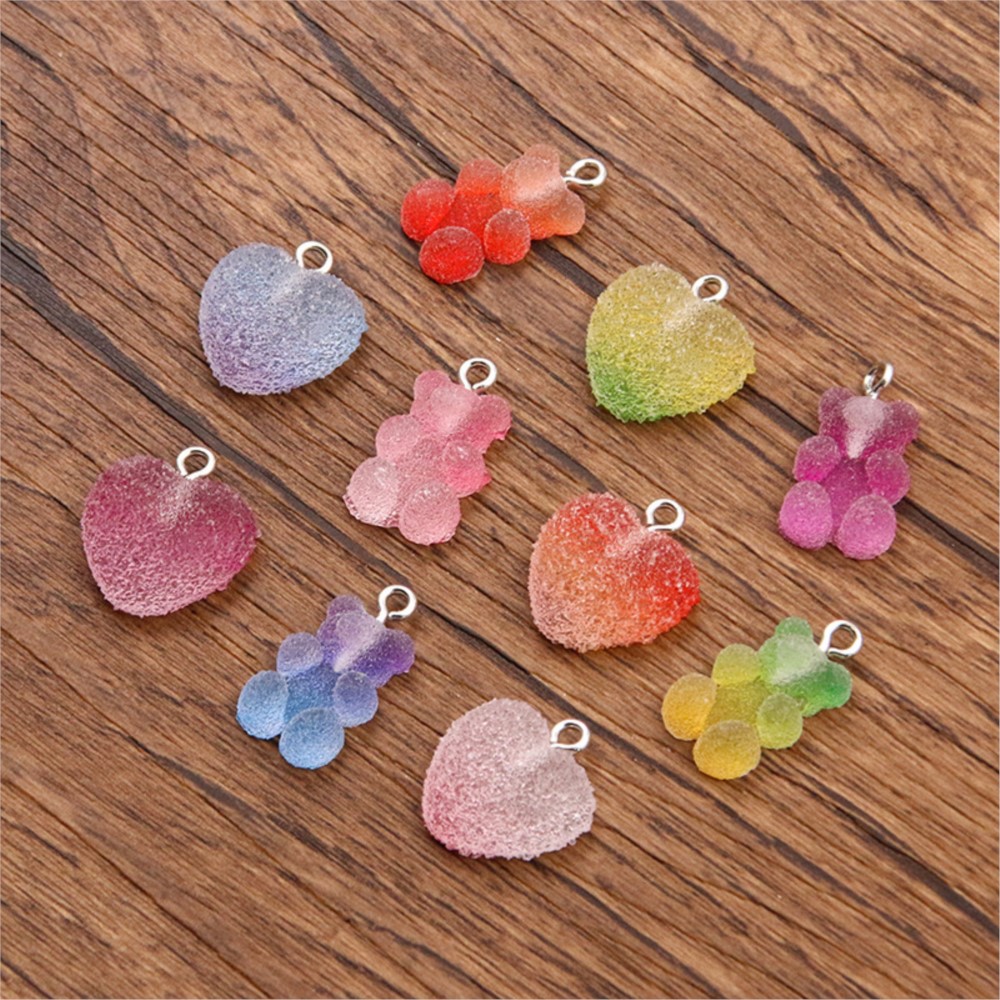 20 ชิ้นGradientสีCandyเรซิ่นหม - Resin Art Handmade บทวิจารณ์และราคา