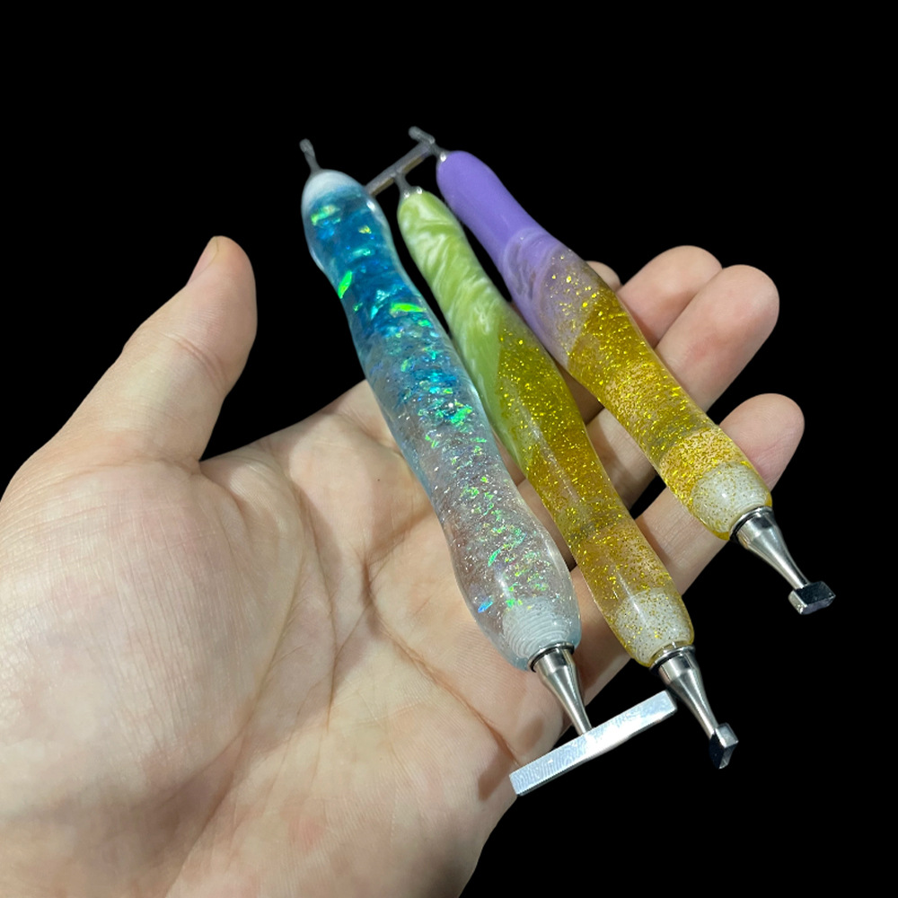 ปากกาเพชรสำหรับงานปักลายสวยงาม - Resin Art Glitter บทวิจารณ์และราคา