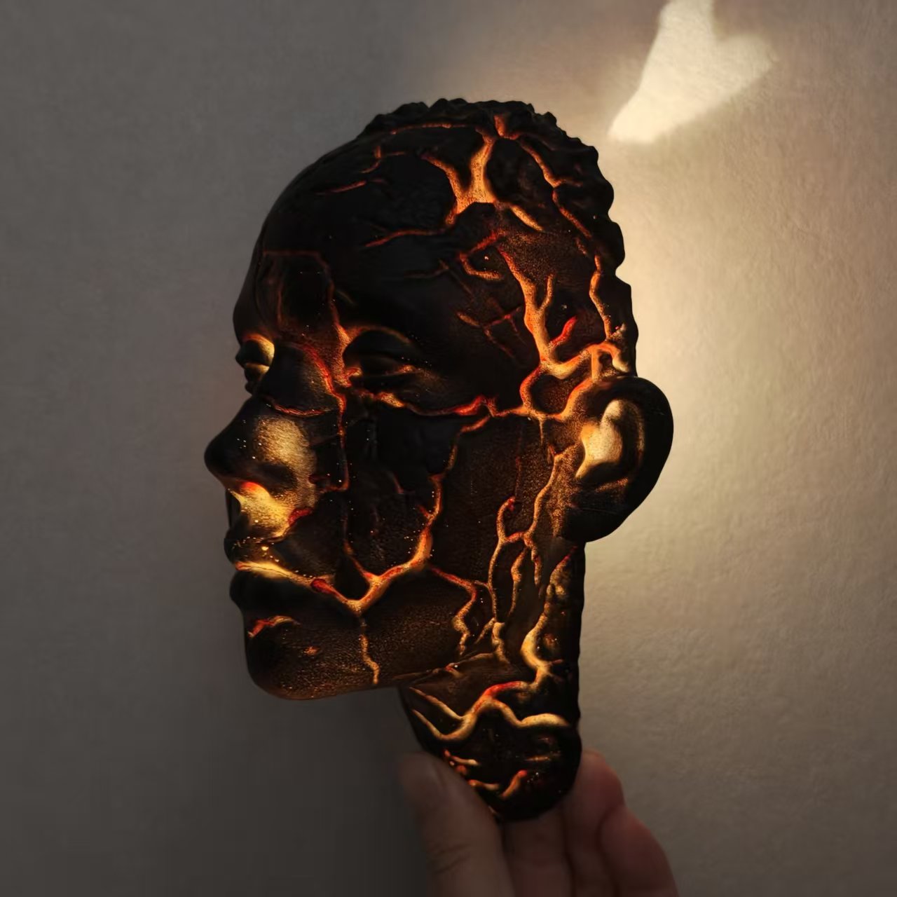 โคมไฟติดผนังเรซิ่นลายแตก รุ่นใ - Resin Art Light บทวิจารณ์และราคา
