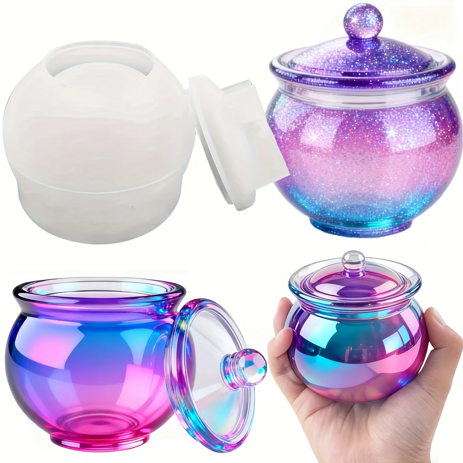 แม่พิมพ์เรซิ่นทรงกลม 1 ชุด พร้ - Resin Art Case บทวิจารณ์และราคา