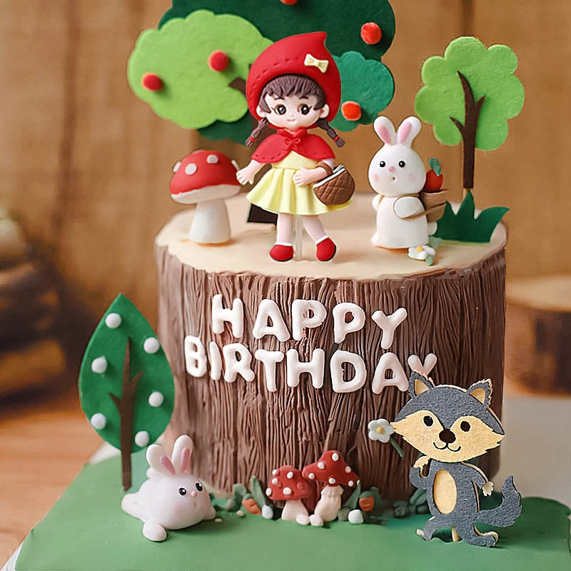 ตกแต่งหน้าเค้กอบเด็กผู้หญิงเด็ - Resin Art Tree บทวิจารณ์และราคา
