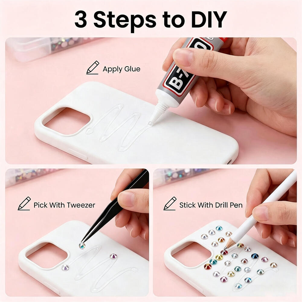 ชุดเพชรเรซินหลากสีขนาด 3 มม. พ - Resin Art Case บทวิจารณ์และราคา